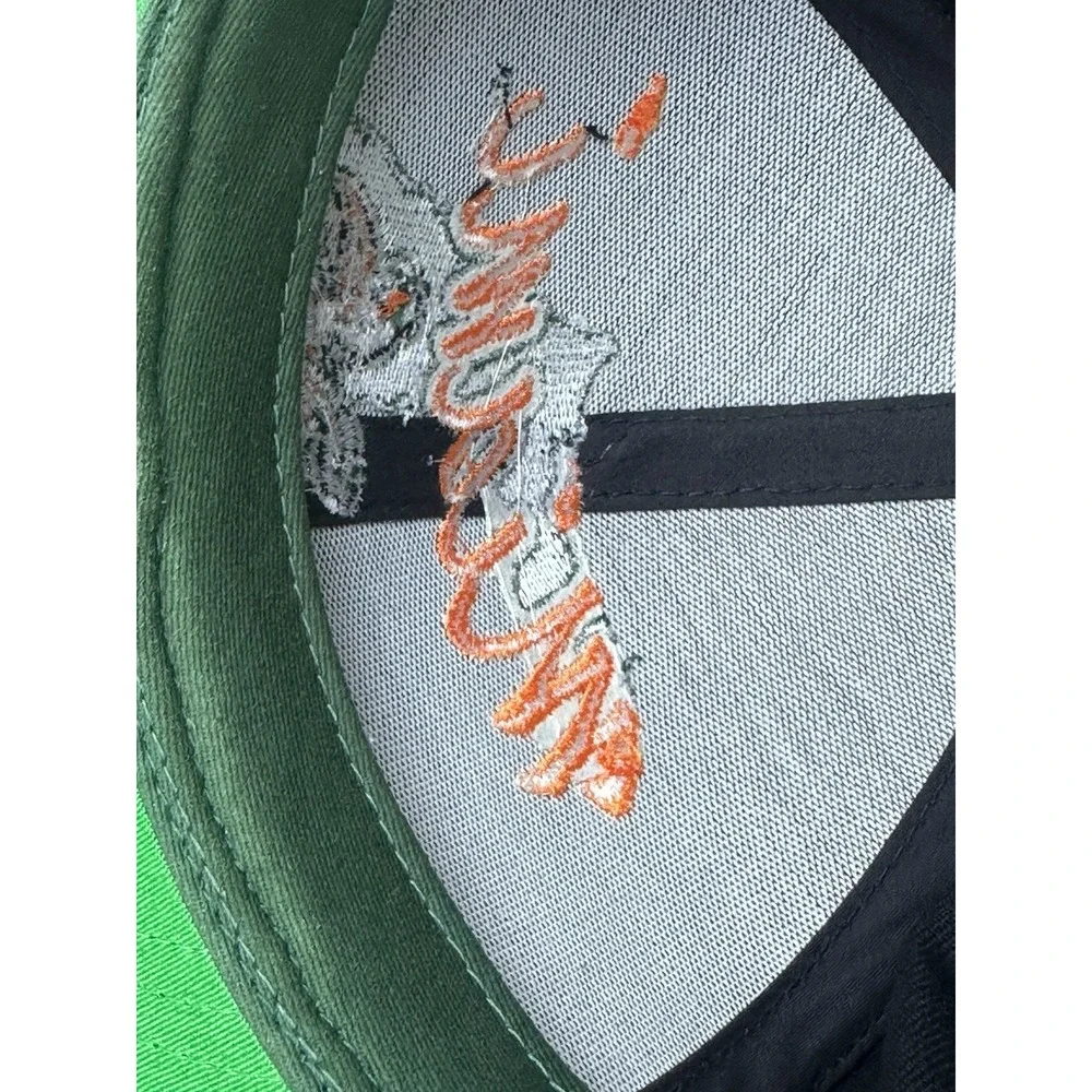 Vintage Y2K Miami Hurricanes Sebastian Logo SnapBack Hat Cap Top Of The World